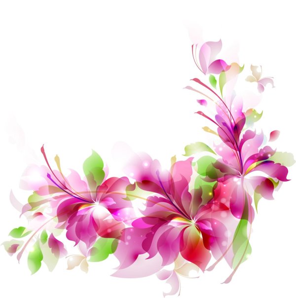 цветочные фоны