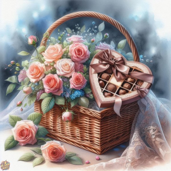 открытка праздничная