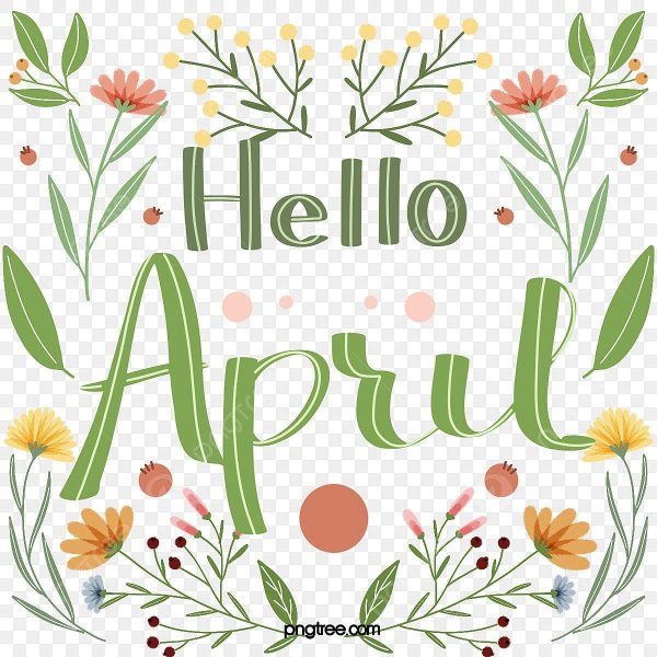 апрель месяц