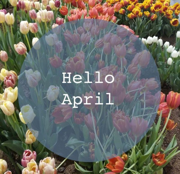 апрель на английском