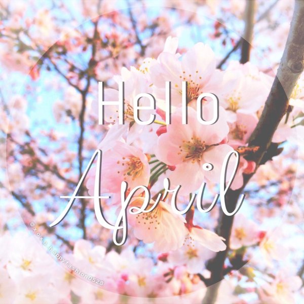 апрель на английском