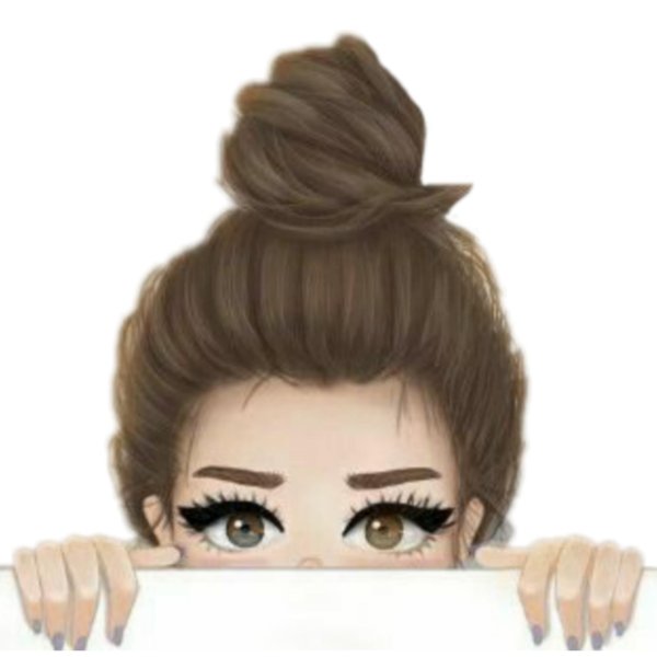 мультяшные лица девушек