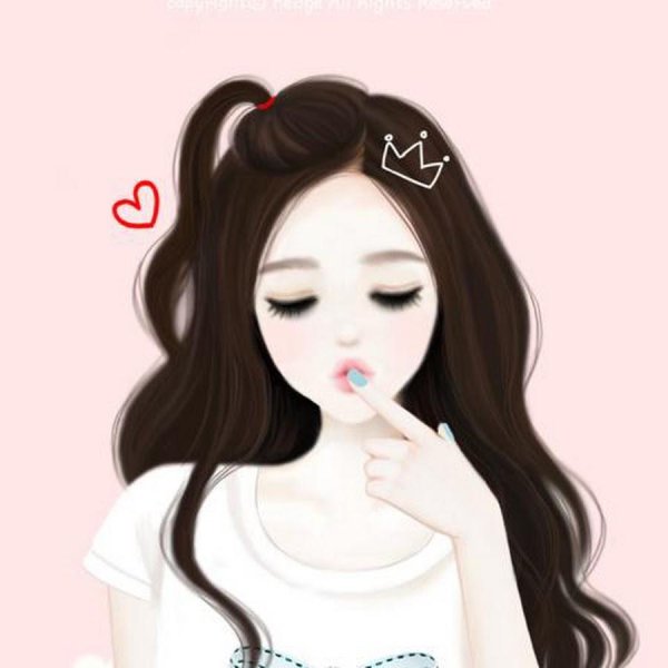 кореянка иллюстрация