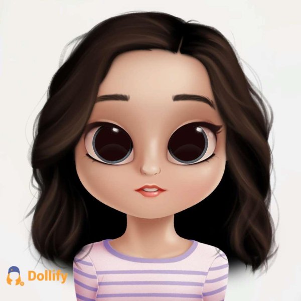 девочка мультяшная