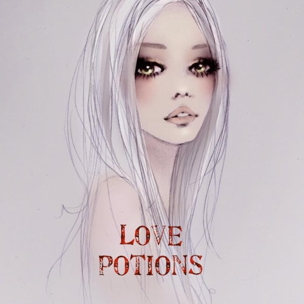 девушка с белыми