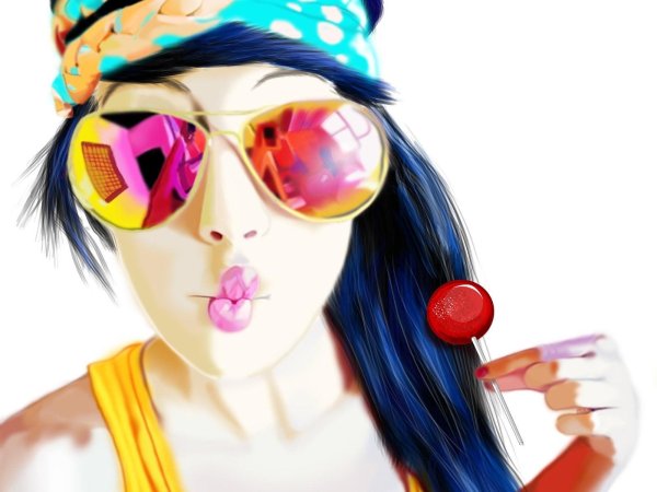 мультяшные девушки