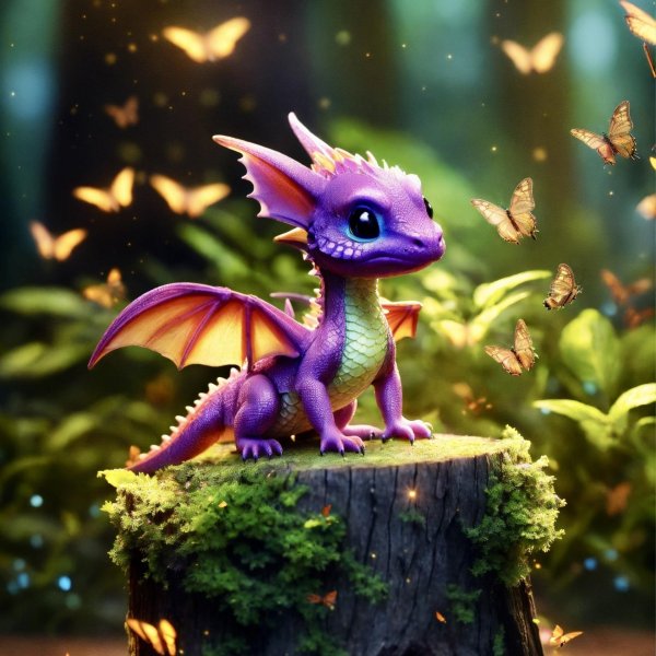 дракон милый