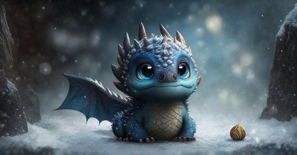 детеныш дракона