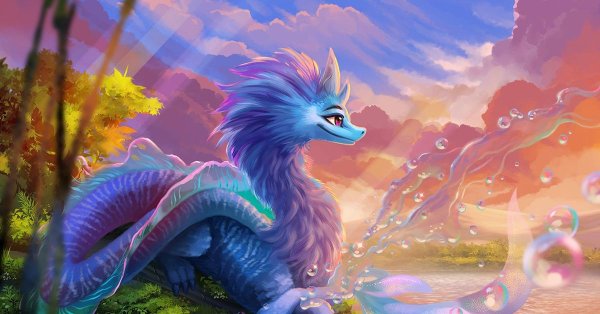 райа дракон мультфильм