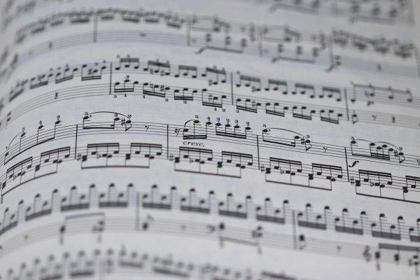 нотные листы с нотами