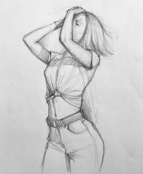 рисунок набросок