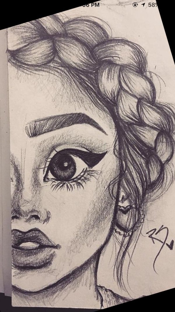 рисунки карандашами