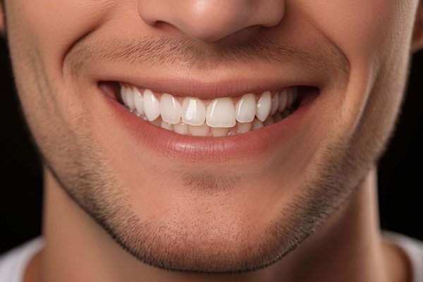 мужская улыбка