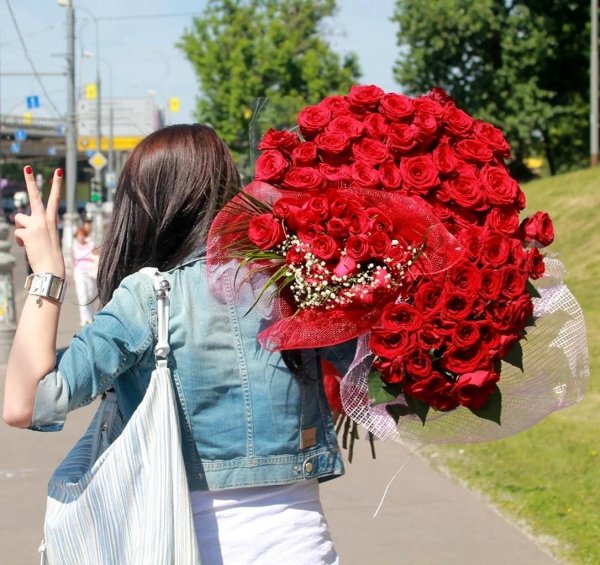 большие букеты