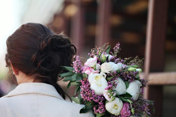 свадебные букет