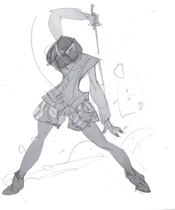 эскиз персонажа