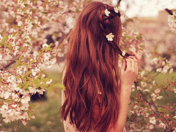 рыжий волос