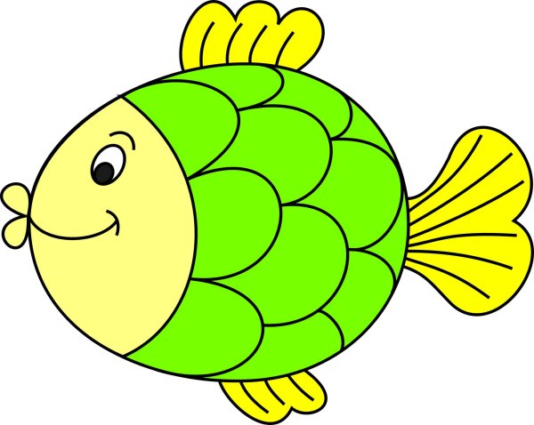 мультяшная рыба