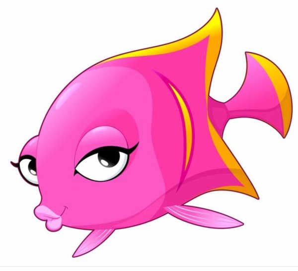 рыба мультяшная