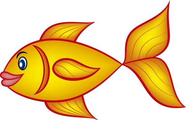 мультяшные рыбки