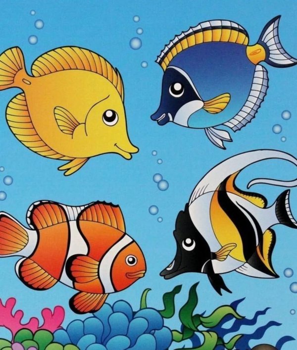 подводный мир для дошкольников