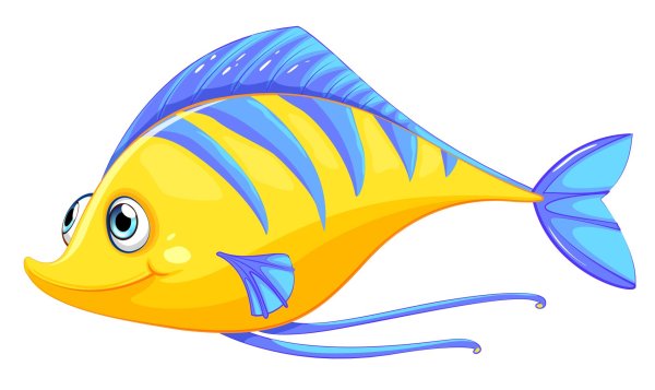 рыба мультяшная