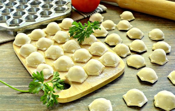 форма пельменей