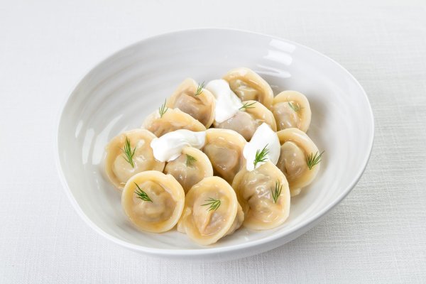 пельмени отварные