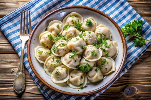 пельмени красивые