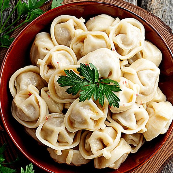 пельмени вареные