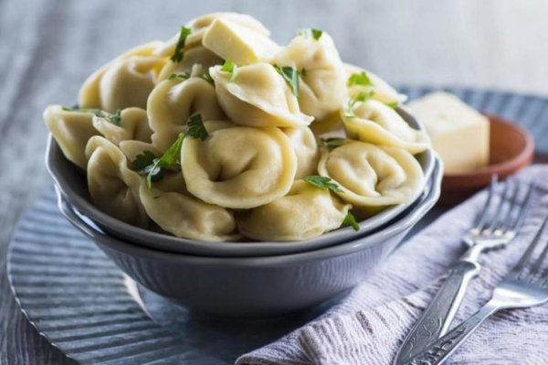 пельмени аппетитно