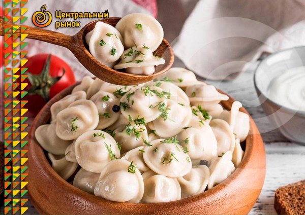 пельмени красивые