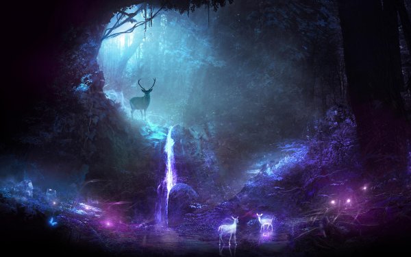 сказочный олень