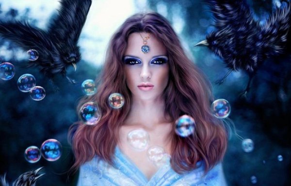 красивая ведьма