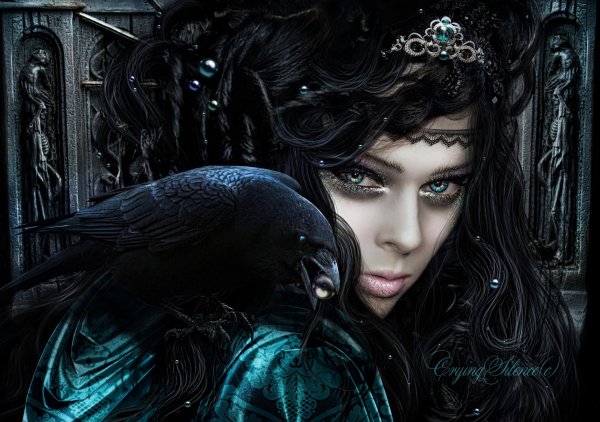 ведьма красивая