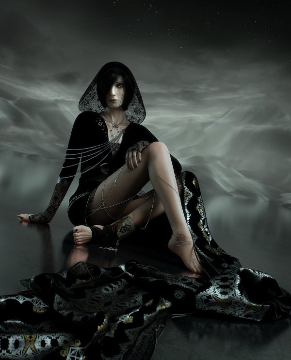 красивая ведьма