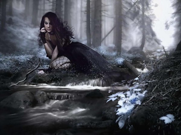 красивая ведьма