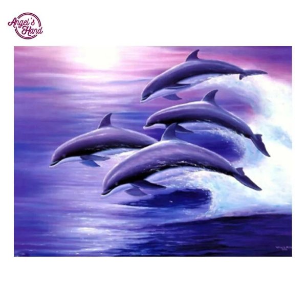 картины с дельфинами