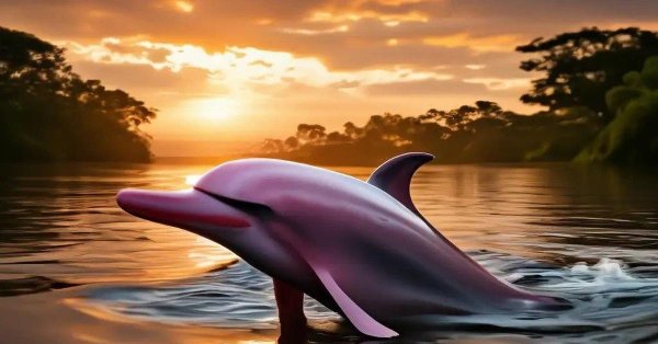 розовые дельфины
