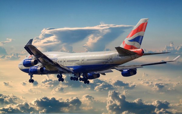 british airways boeing 747 400