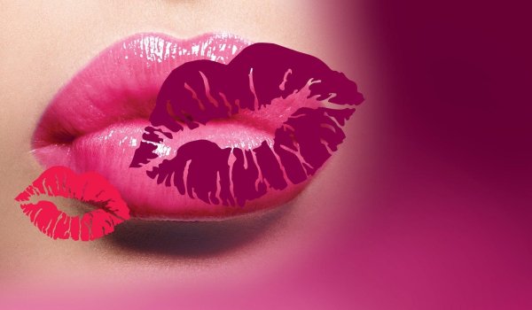 отпечатки губ