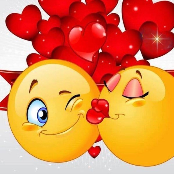 любовные смайлики