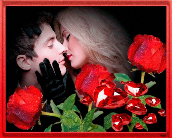 поцелуй розы