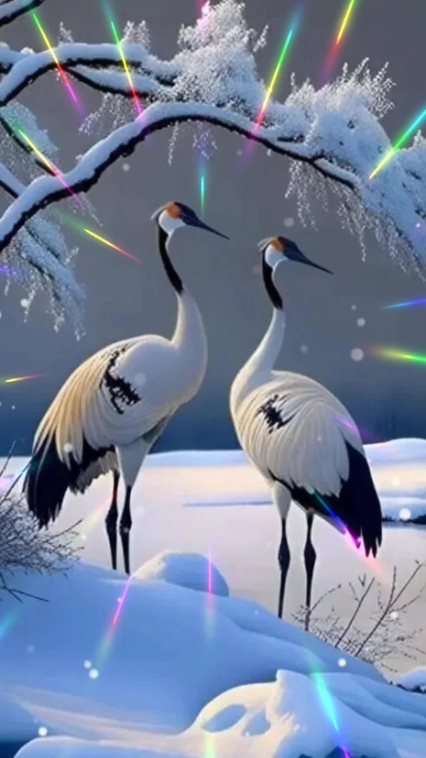 танец журавлей