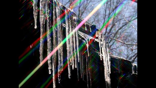сосульки весной
