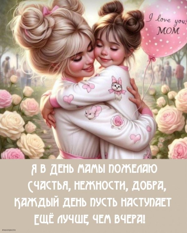 с днëм мамы
