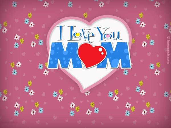 i love you mommy для открытки