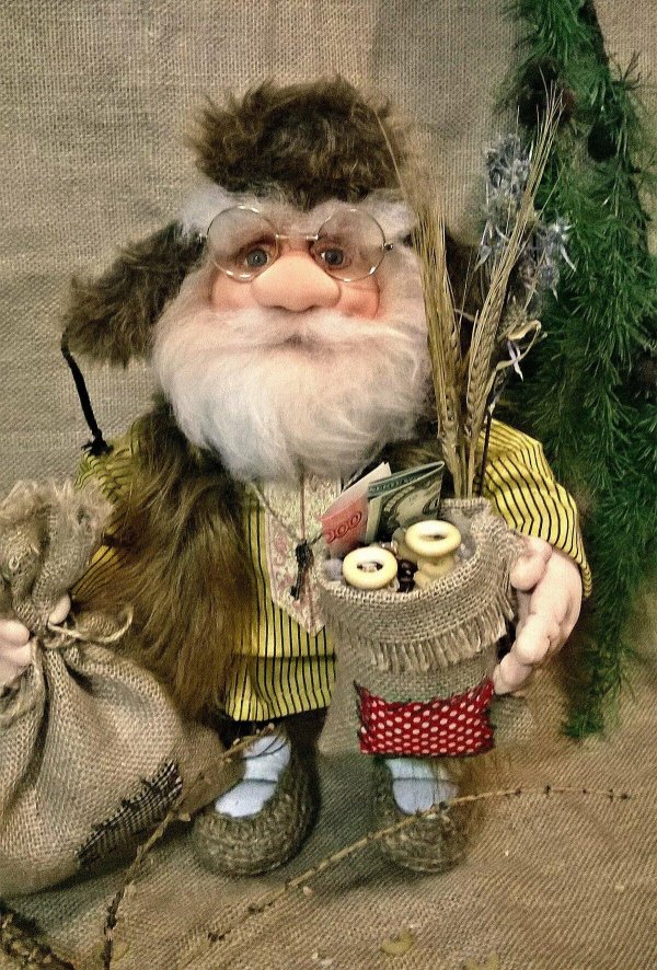 куклы елены володкевич домовенок