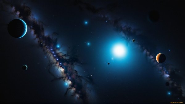 планета в космосе