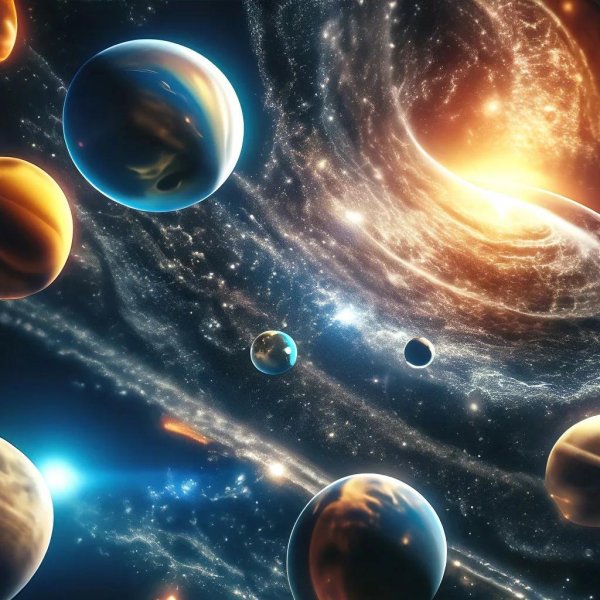 картины космоса и планет